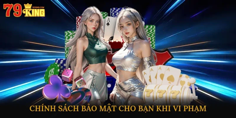 Chính sách bảo mật cho bạn khi vi phạm